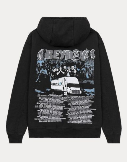 Grey Day 2024 Blue Logo Hoodie – G59 Records