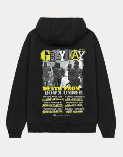 Grey Day G59 Hoodie – Death From Down Under Tour