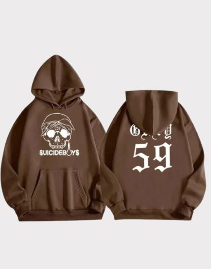 Suicideboys G59 Brown Hoodie