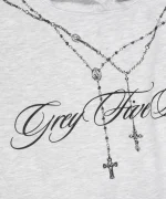 G59 Rosary Hoodie Heather Grey